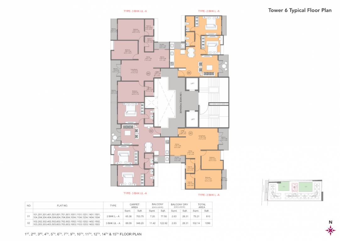  kohinoor viva pixel Cluster Plan