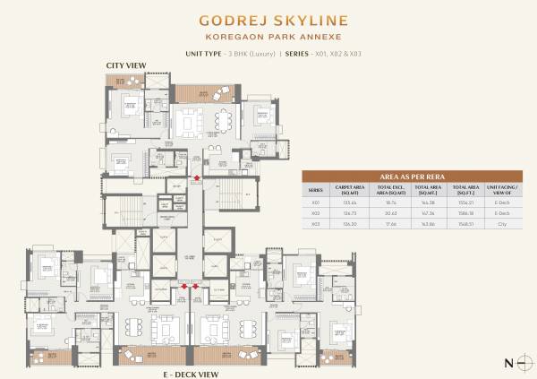  skyline Cluster Plan