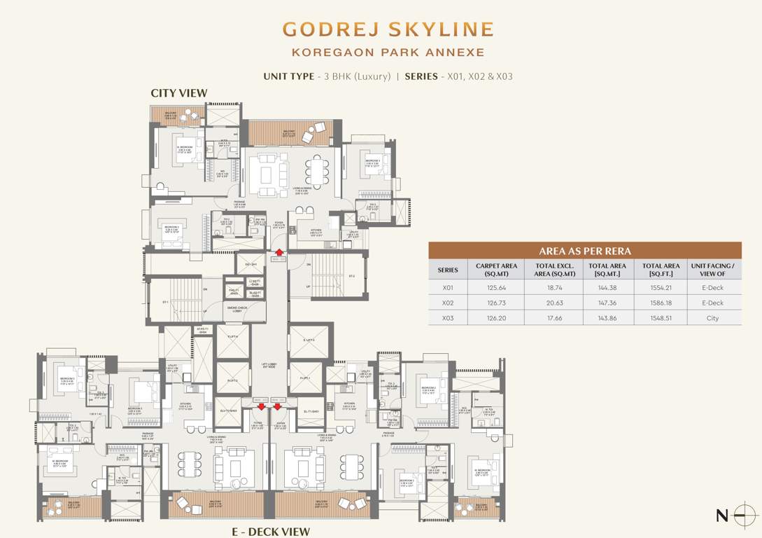  skyline Cluster Plan