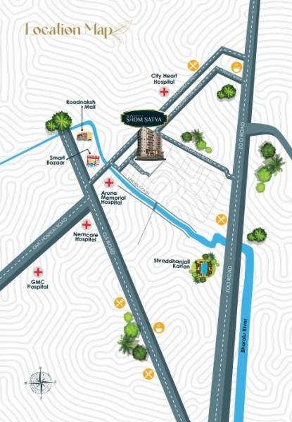 Location Plan shom-satya Location Plan