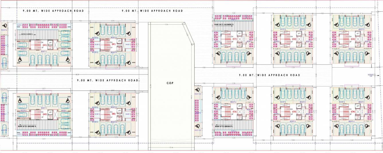  skynand heights 1 Tower A1 Cluster Plan
