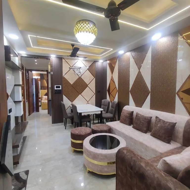 shri ram the residency Living Area