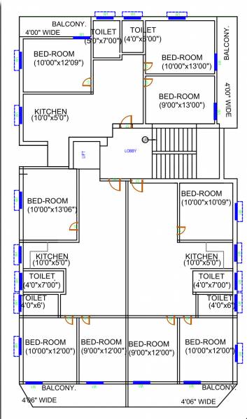  aadriti-apartment Aadriti Apartment Cluster Plan