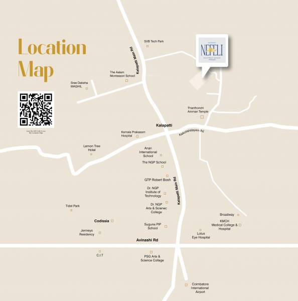 Location Plan sree-dakshas-nefeli Location Plan