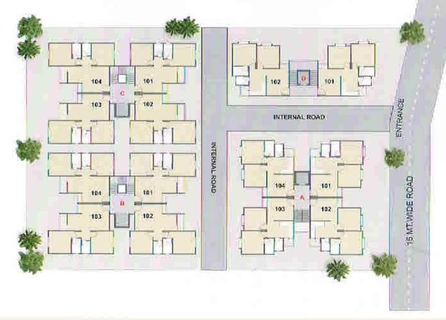  the arrows phase 2 Tower  A Cluster Plan