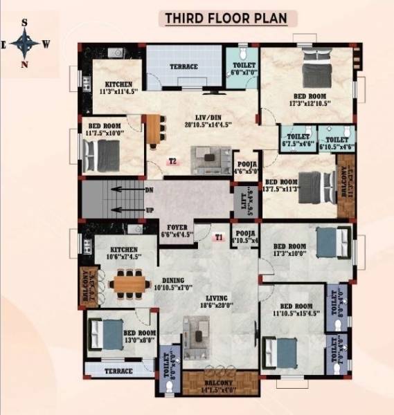  castle Castle Cluster Plan