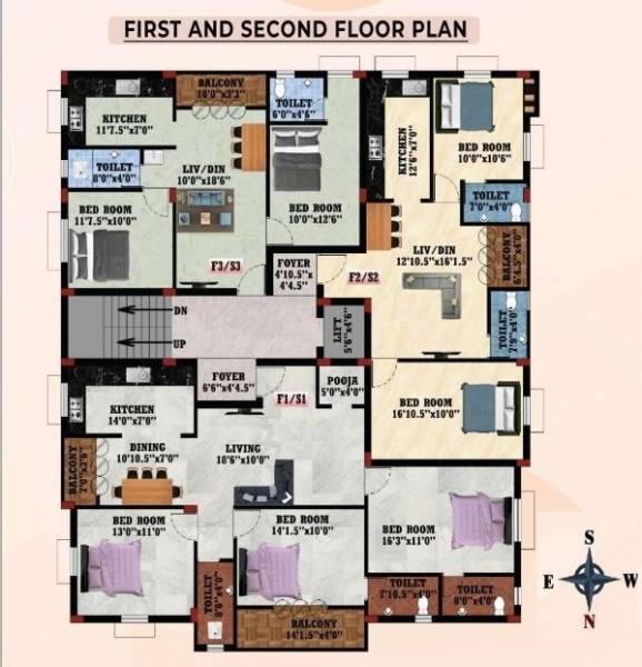  castle Castle Cluster Plan
