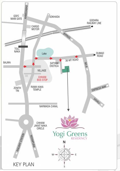 Location Plan greens-residency-phase3 Location Plan