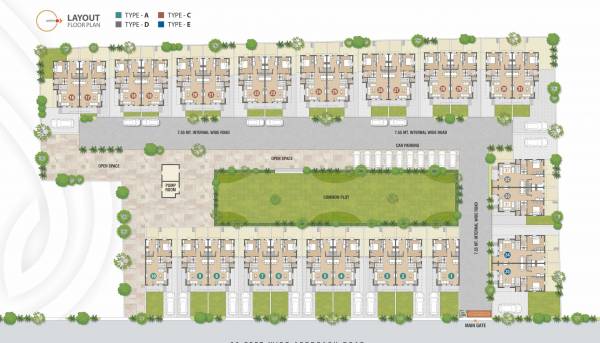 radhe-kutir-phase-1 Layout Plan