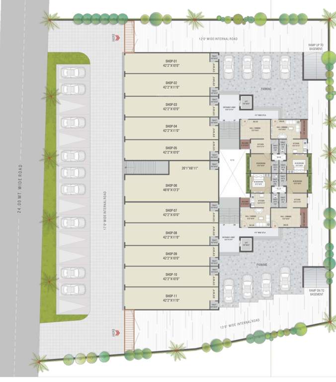  sunrise avenue phase 1 Sunrise Avenue   B Wing Cluster Plan