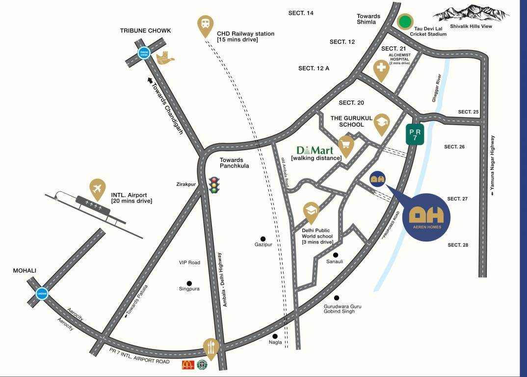  aeren homes Location Plan
