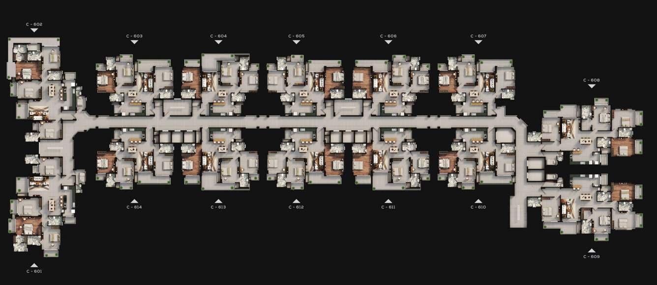  signature Surya Signature Block C Cluster Plan