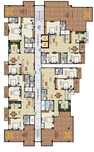 Bishwajeet Heights Cluster Plan bishwajeet-heights Bishwajeet Heights Cluster Plan