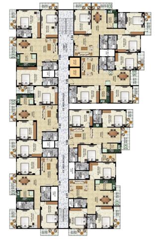 Bishwajeet Heights Cluster Plan bishwajeet-heights Bishwajeet Heights Cluster Plan