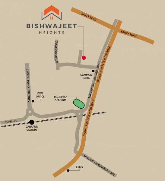 Location Plan bishwajeet-heights Location Plan