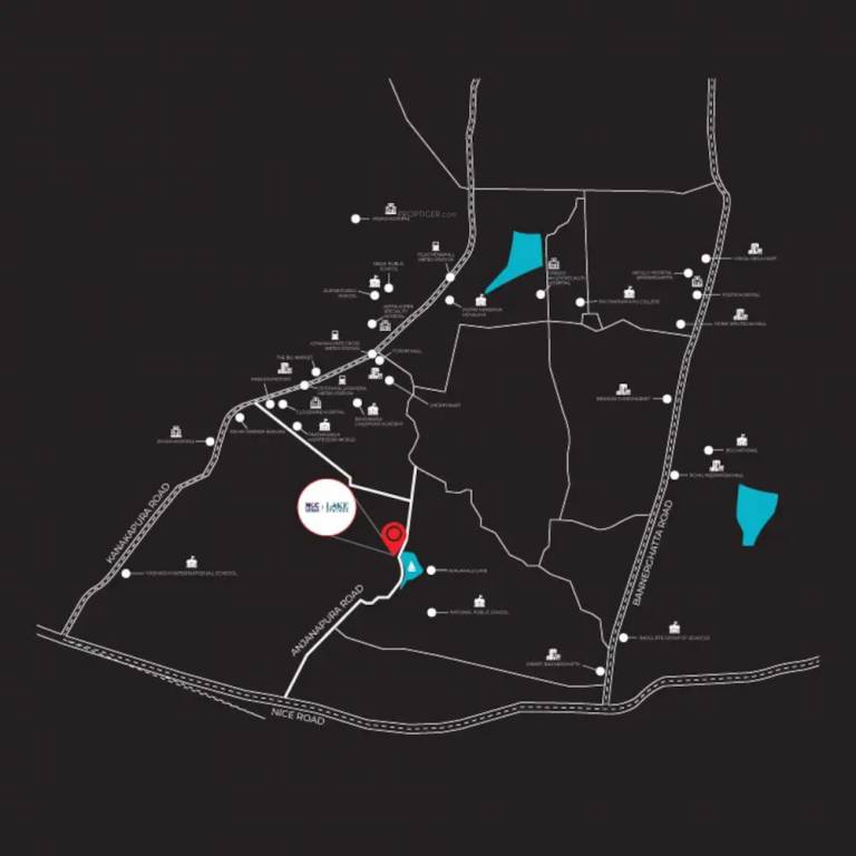  urban lake springs Location Plan