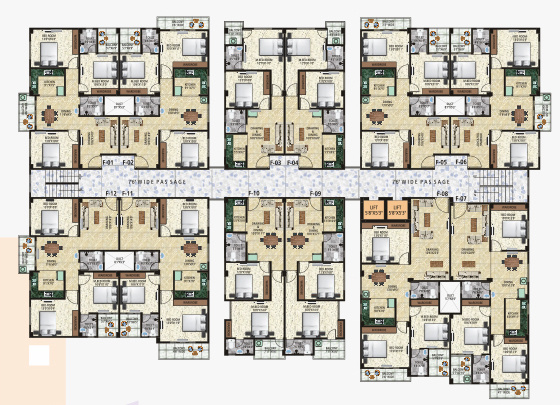 Mathura Tower Cluster Plan mathura-tower Mathura Tower Cluster Plan