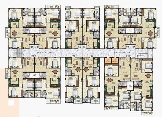  mathura tower Mathura Tower Cluster Plan