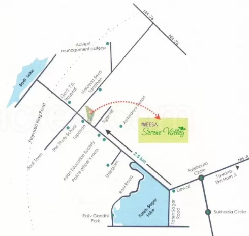  topaz Location Plan