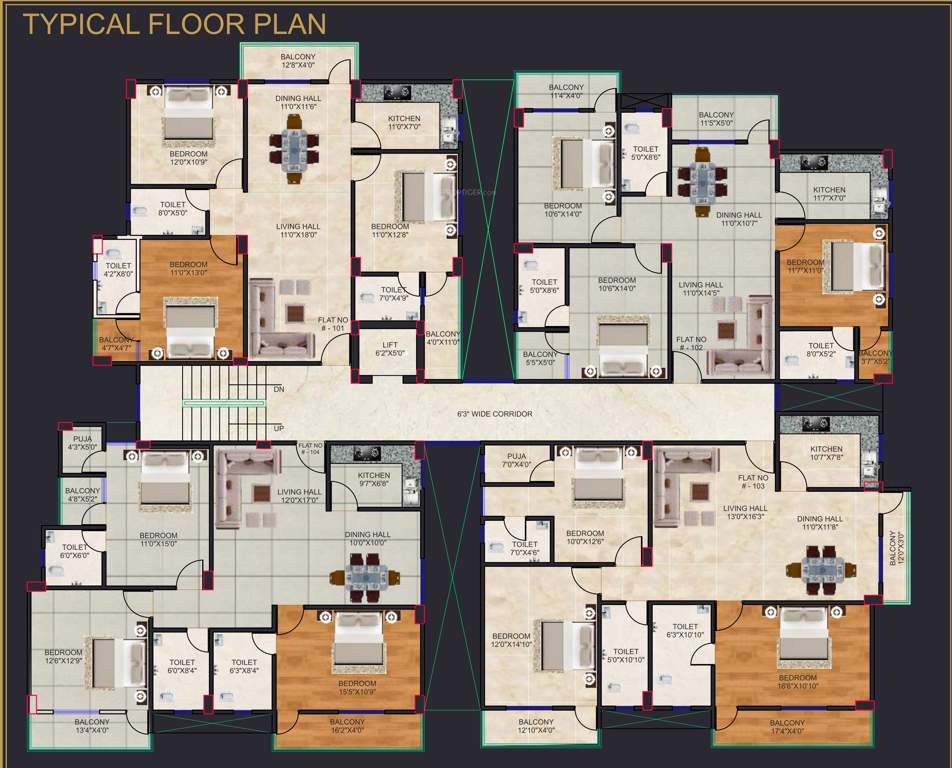  pink vatika homes Pink Vatika Homes Cluster Plan