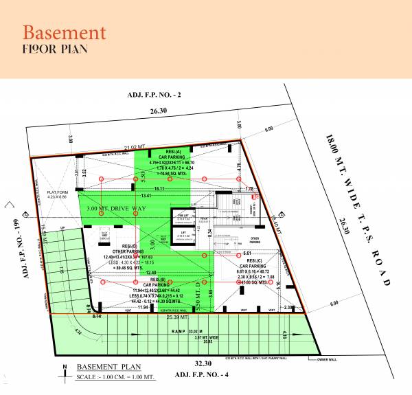  tatva-3 Tatva Basement Cluster Plan