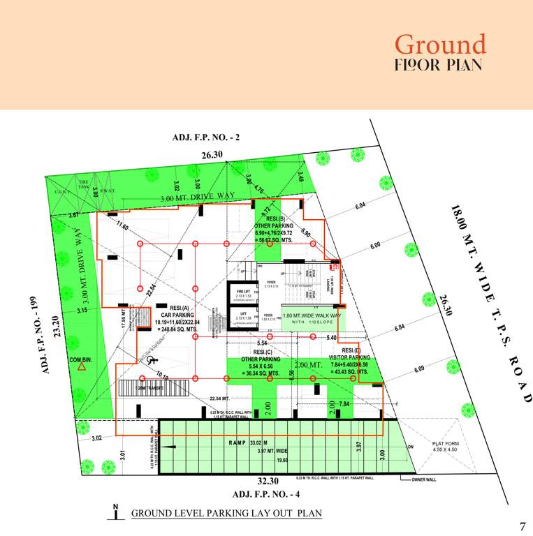  tatva 3 Tatva Cluster Plan for Ground Floor
