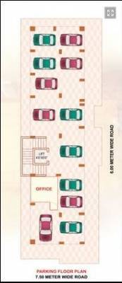  shree-krishna-galaxy Shree Krishna Galaxy Cluster Plan