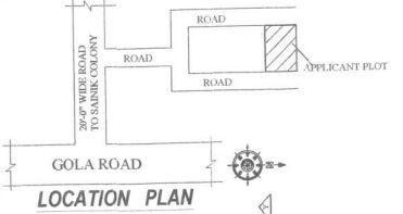  ashok-nibha-abhishek-apartment Location Plan
