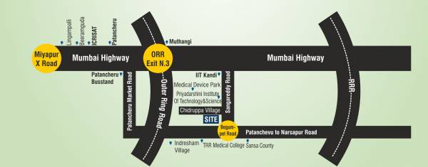  siri-vanam Location Plan