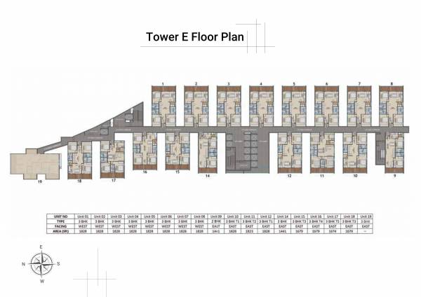  incor-lake-city Block E Typical Cluster Plan