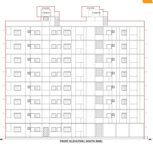  giriraj-apartment Elevation