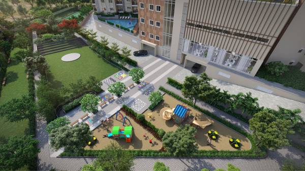 Children's play area amenities of Shriram Codename Smash Hit