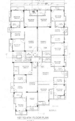  naryan enclave Narayan Enclave (Block A) Cluster Plan