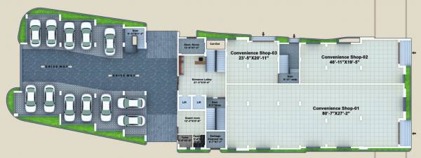Ashoka Complex Cluster Plan ashoka-complex Ashoka Complex Cluster Plan