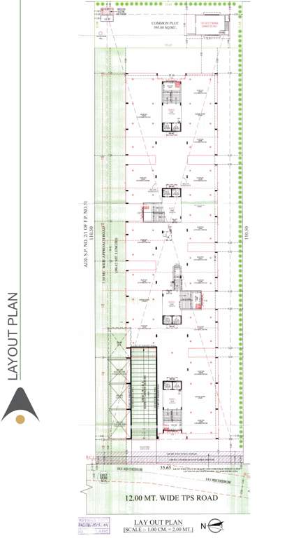  sahitya gold Layout Plan