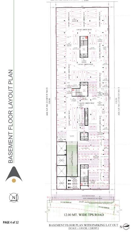  sahitya gold Layout Plan