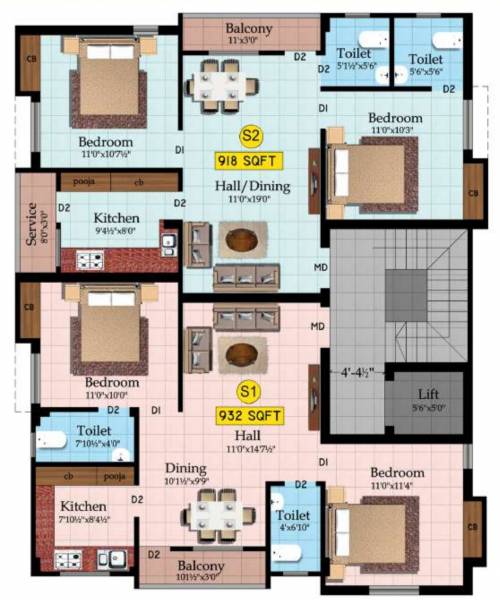 mangalam-nivas Cluster Plan
