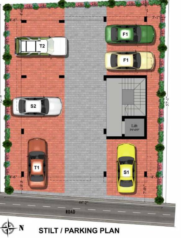  mangalam nivas Cluster Plan