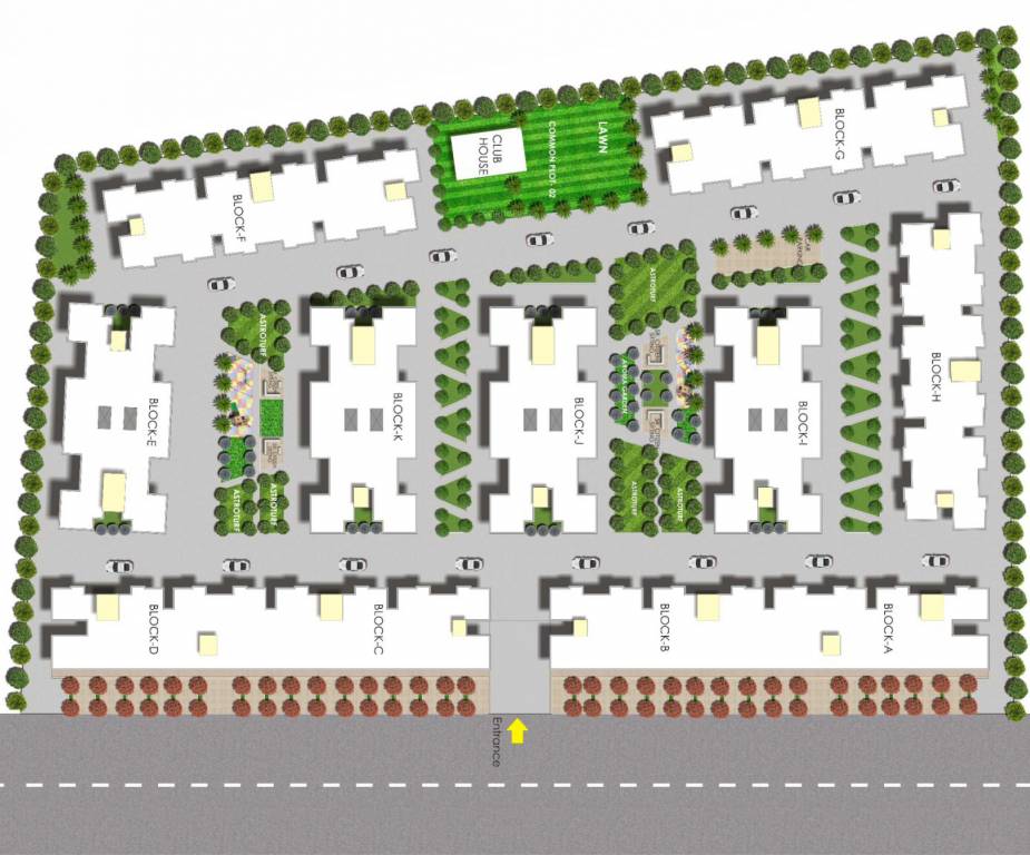 aavas sanand phase 1 Master Plan