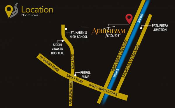  abhishyam-tower Location Plan