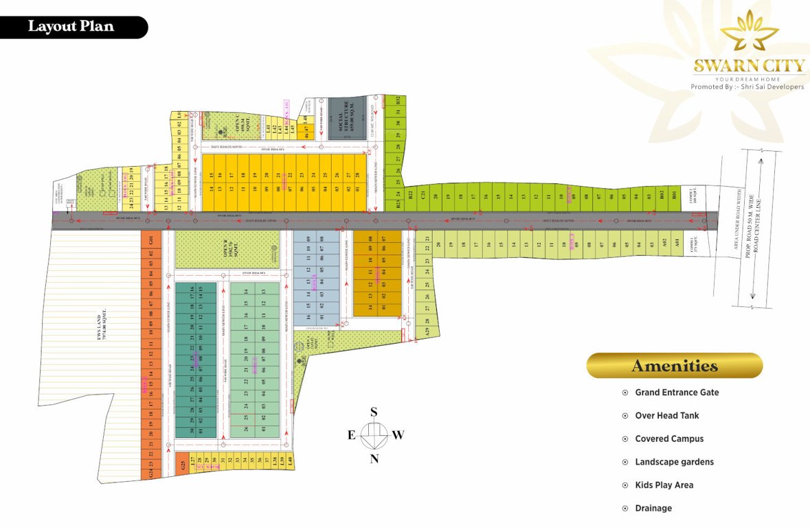  swarna city Layout Plan