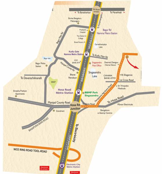  platinum Location Plan