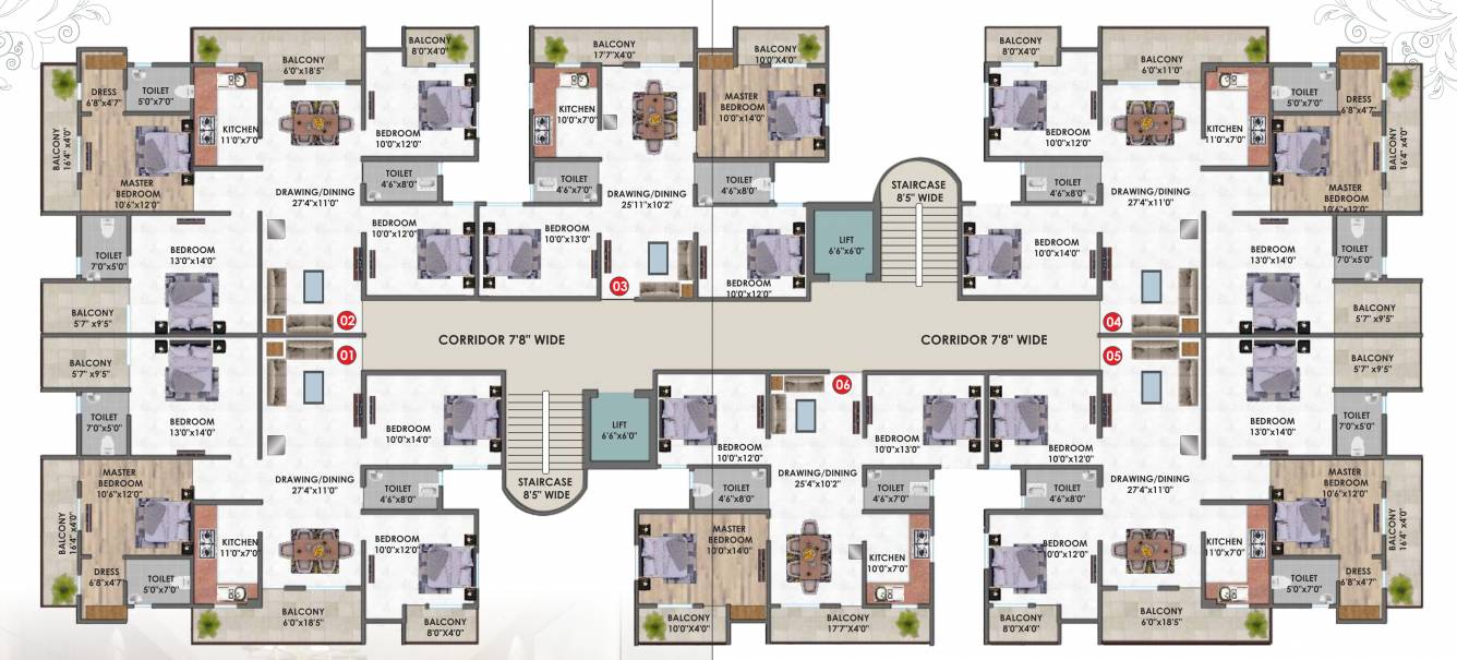  nagar township Nagar Township Cluster Plan