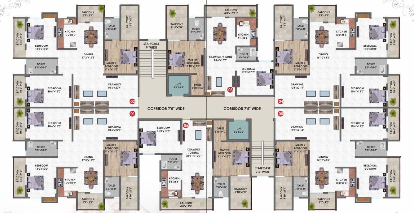  nagar township Nagar Township Cluster Plan