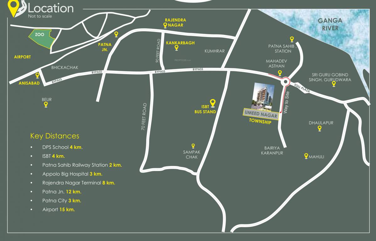  nagar township Location Plan