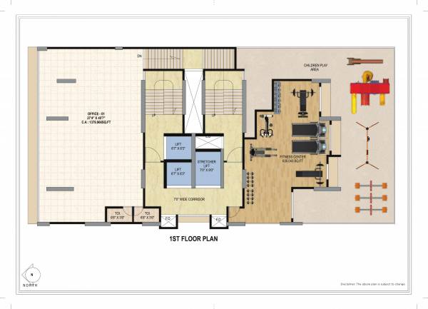  zenith Zenith Building 1 Cluster Plan for 1st Floor