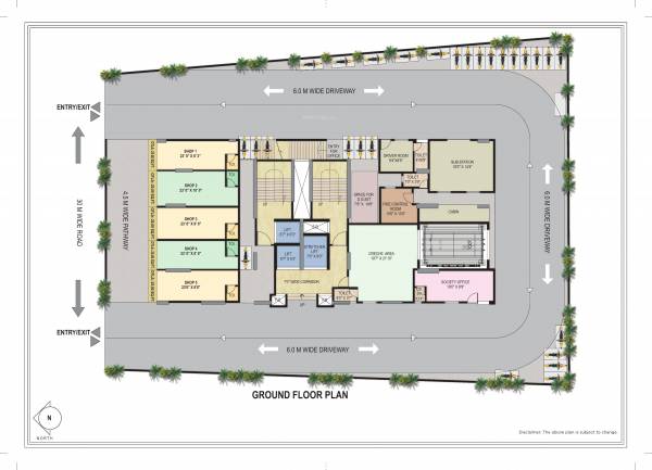  zenith Zenith Building 1 Cluster Plan for ground Floor