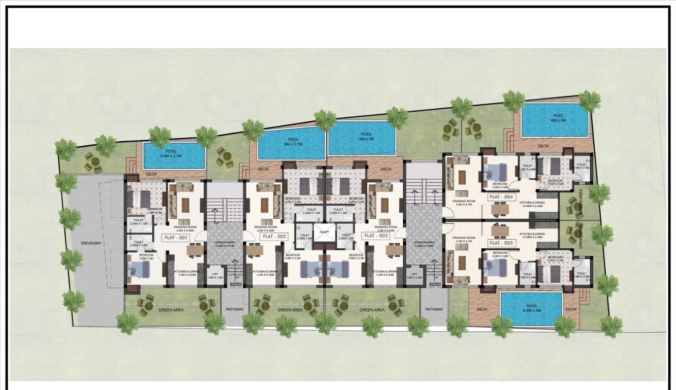  mmirari house Tower 1 Cluster Plan