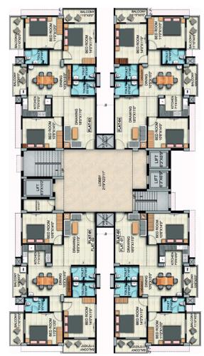  lotus-plaza Lotus Plaza Cluster Plan