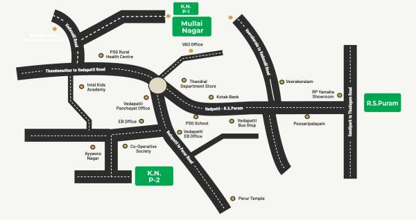 Location Plan mullai-nagar Location Plan